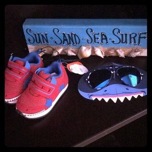 Shark Baby Shoes and Sunglasses